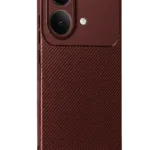 Uray store Xiaomi Poco X8 Pro Max Auto Focus Karbon Kapak - Bordo