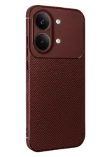 Uray store Xiaomi Poco X8 Pro Max Auto Focus Karbon Kapak - Bordo