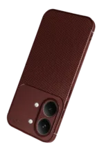 Uray store Xiaomi Poco X8 Pro Max Auto Focus Karbon Kapak - Bordo - Görsel 3