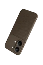 Uray store Xiaomi Poco X8 Pro Max Auto Focus Karbon Kapak - Kahverengi - Görsel 3