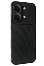 Uray store Xiaomi Poco X8 Pro Max Auto Focus Karbon Kapak - Siyah