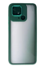 Uray store Xiaomi Redmi 10C Kılıf Dora Kapak - Haki Yeşil - Görsel 2