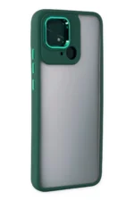 Uray store Xiaomi Redmi 10C Kılıf Dora Kapak - Haki Yeşil
