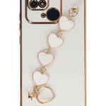 Uray store Xiaomi Redmi 10C Kılıf Esila Silikon - Beyaz