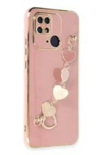 Uray store Xiaomi Redmi 10C Kılıf Esila Silikon - Pudra - Görsel 2
