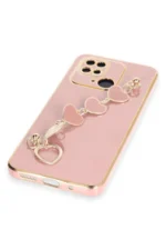 Uray store Xiaomi Redmi 10C Kılıf Esila Silikon - Pudra - Görsel 4