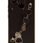 Uray store Xiaomi Redmi 10C Kılıf Esila Silikon - Siyah