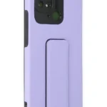 Uray store Xiaomi Redmi 10C Kılıf Mega Standlı Silikon - Lila