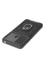 Uray store Xiaomi Redmi 10C Kılıf Pars Lens Yüzüklü Silikon - Siyah - Görsel 4