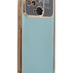 Uray store Xiaomi Redmi 10C Kılıf Razer Lensli Silikon - Gold