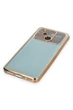 Uray store Xiaomi Redmi 10C Kılıf Razer Lensli Silikon - Gold - Görsel 4