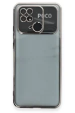 Uray store Xiaomi Redmi 10C Kılıf Razer Lensli Silikon - Gümüş - Görsel 2