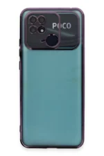 Uray store Xiaomi Redmi 10C Kılıf Razer Lensli Silikon - Mor - Görsel 2