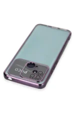 Uray store Xiaomi Redmi 10C Kılıf Razer Lensli Silikon - Mor - Görsel 3
