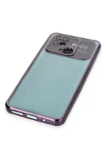 Uray store Xiaomi Redmi 10C Kılıf Razer Lensli Silikon - Mor - Görsel 4