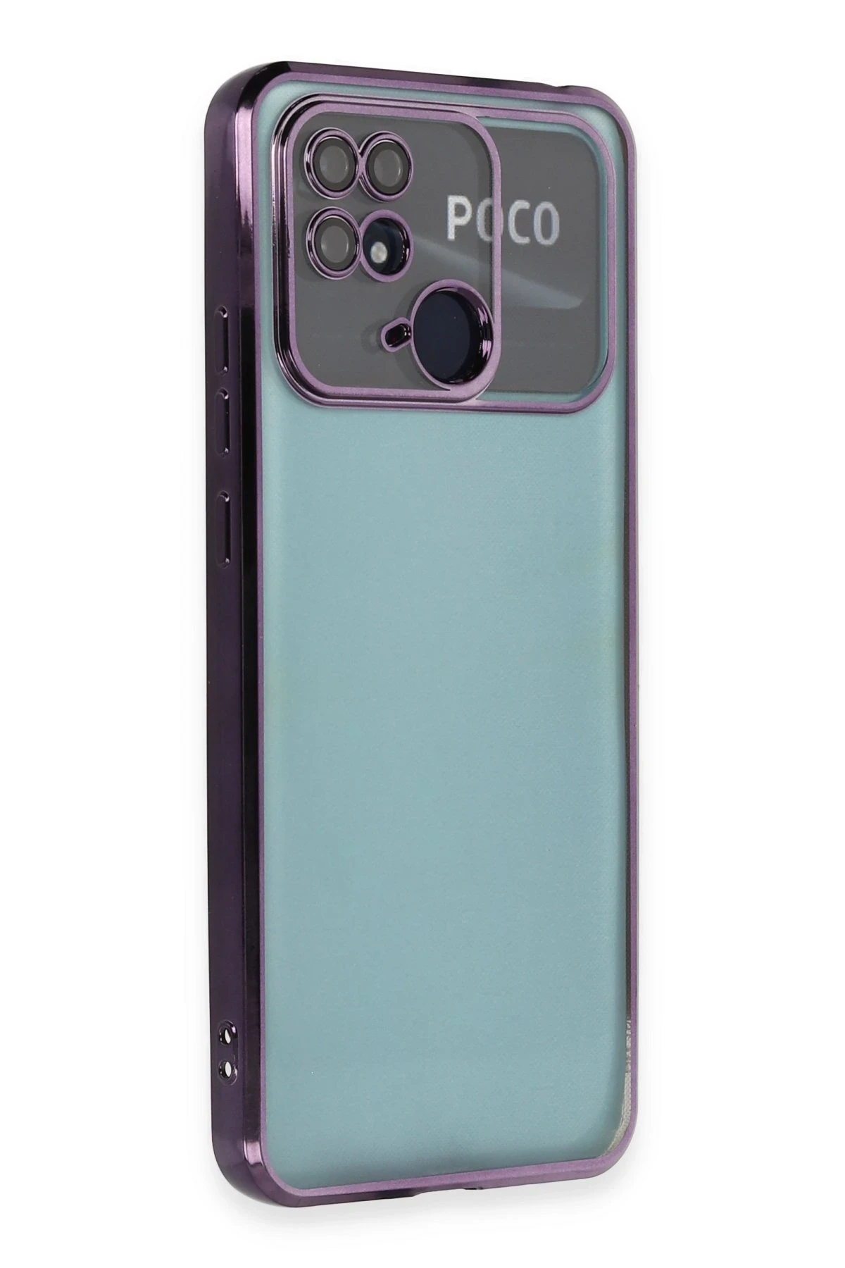 newface-xiaomi-redmi-10c-kilif-razer-lensli-silikon-mor-default Uray store Xiaomi Redmi 10C Kılıf Razer Lensli Silikon - Mor - Görsel 1