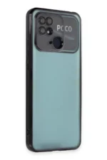 Uray store Xiaomi Redmi 10C Kılıf Razer Lensli Silikon - Siyah