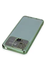 Uray store Xiaomi Redmi 10C Kılıf Razer Lensli Silikon - Yeşil - Görsel 3