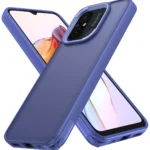 Uray store Xiaomi Redmi 12C Kılıf Elegant Kapak - Açık Mavi