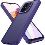Uray store Xiaomi Redmi 12C Kılıf Elegant Kapak - Derin Mor