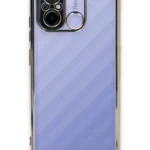 Uray store Xiaomi Redmi 12C Kılıf Razer Lensli Silikon - Gold