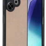 Uray store Xiaomi Redmi 13 4G Kılıf Aras Deri Kapak - Pudra