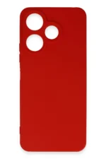 Uray store Xiaomi Redmi 13 4G Kılıf First Silikon - Kırmızı - Görsel 2