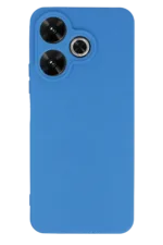 Uray store Xiaomi Redmi 13 4G Kılıf First Silikon - Mavi