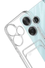 Uray store Xiaomi Redmi 13 4G Kılıf Kart Şeffaf Silikon - Şeffaf - Görsel 3