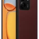 Uray store Xiaomi Redmi 13C Kılıf Aras Deri Kapak - Bordo