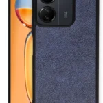 Uray store Xiaomi Redmi 13C Kılıf Aras Deri Kapak - Lacivert