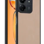 Uray store Xiaomi Redmi 13C Kılıf Aras Deri Kapak - Pudra
