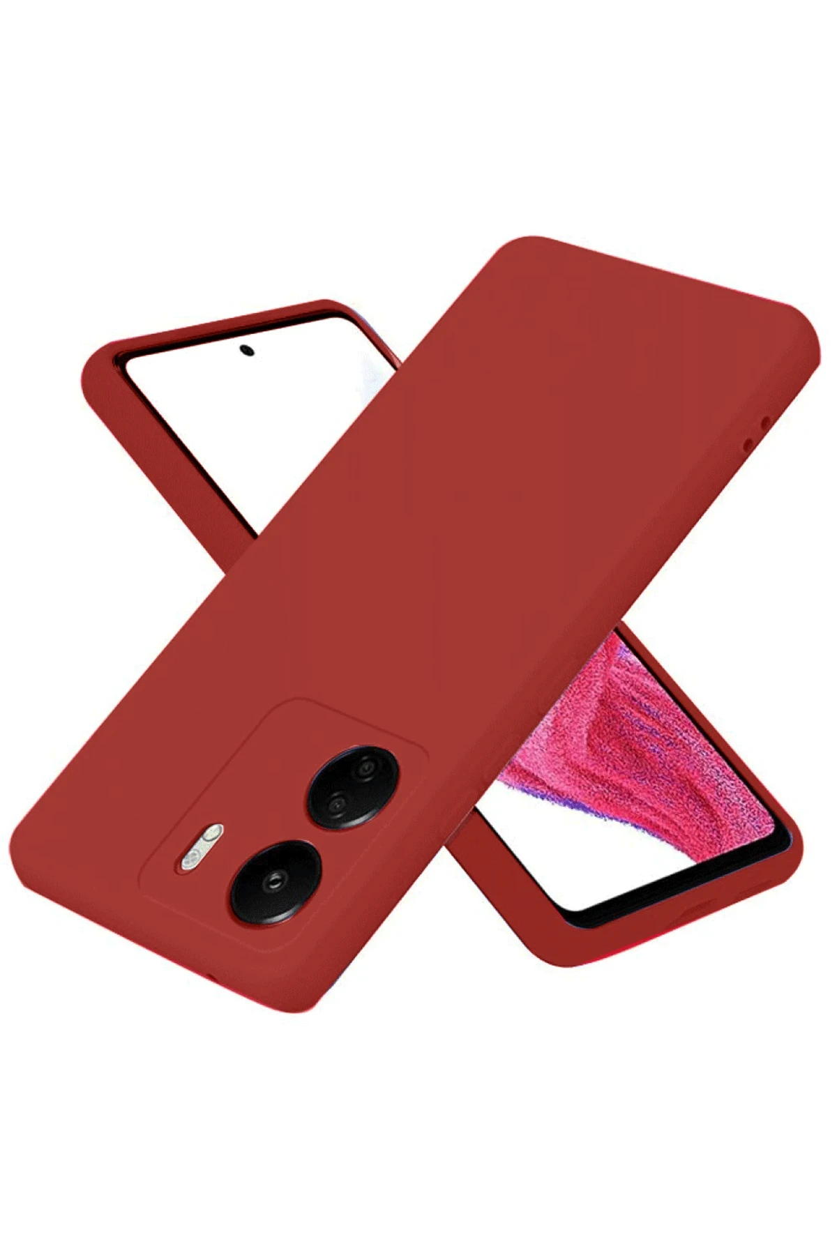 newface-xiaomi-redmi-13c-kilif-first-silikon-bordo-default Uray store Xiaomi Redmi 13C Kılıf First Silikon - Bordo - Görsel 1