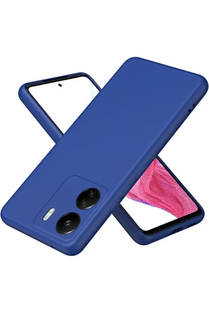Uray store Xiaomi Redmi 13C Kılıf First Silikon - Lacivert
