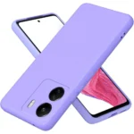 Uray store Xiaomi Redmi 13C Kılıf First Silikon - Lila