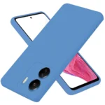 Uray store Xiaomi Redmi 13C Kılıf First Silikon - Mavi