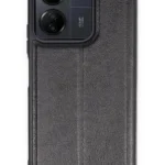 Uray store Xiaomi Redmi 13C Kılıf Flip Cover - Siyah