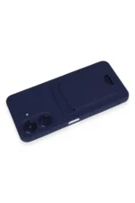 Uray store Xiaomi Redmi 13C Kılıf Kelvin Kartvizitli Silikon - Lacivert - Görsel 3