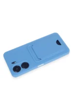 Uray store Xiaomi Redmi 13C Kılıf Kelvin Kartvizitli Silikon - Mavi - Görsel 3