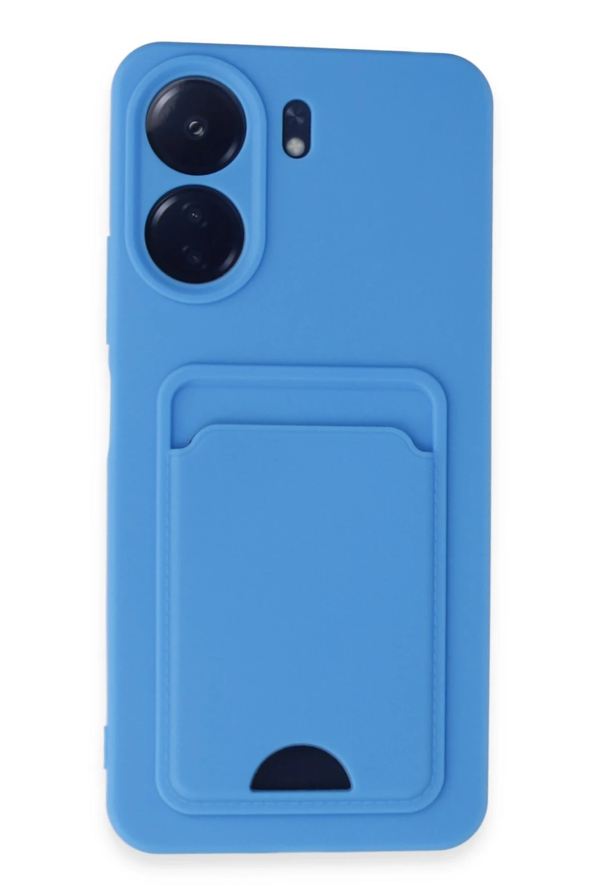 newface-xiaomi-redmi-13c-kilif-kelvin-kartvizitli-silikon-mavi-default Uray store Xiaomi Redmi 13C Kılıf Kelvin Kartvizitli Silikon - Mavi - Görsel 1