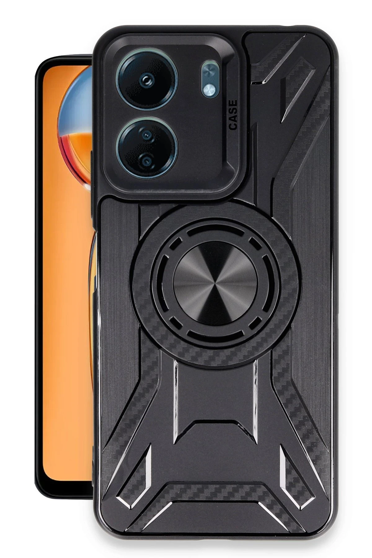 newface-xiaomi-redmi-13c-kilif-lincoln-silikon-siyah-default Uray store Xiaomi Redmi 13C Kılıf Lincoln Silikon - Siyah - Görsel 1