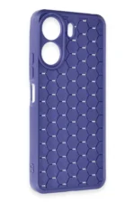 Uray store Xiaomi Redmi 13C Kılıf Petek Silikon Kapak - Lacivert - Görsel 3