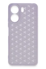 Uray store Xiaomi Redmi 13C Kılıf Petek Silikon Kapak - Lila - Görsel 2