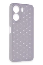 Uray store Xiaomi Redmi 13C Kılıf Petek Silikon Kapak - Lila - Görsel 3