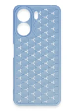 Uray store Xiaomi Redmi 13C Kılıf Petek Silikon Kapak - Mavi - Görsel 2