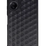 Uray store Xiaomi Redmi 13C Kılıf Petek Silikon Kapak - Siyah