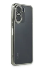 Uray store Xiaomi Redmi 13C Kılıf Razer Lensli Silikon - Gümüş - Görsel 2