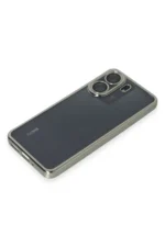 Uray store Xiaomi Redmi 13C Kılıf Razer Lensli Silikon - Gümüş - Görsel 4