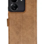 Uray store Xiaomi Redmi 13C Kılıf Trend S Plus Kapaklı Kılıf - Taba