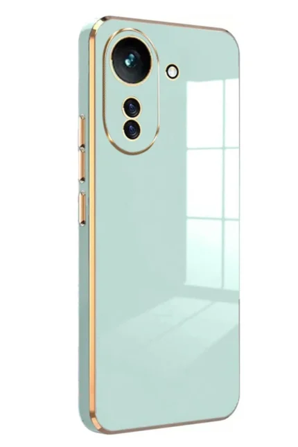Uray store Xiaomi Redmi 13C Kılıf Volet Silikon - Açık Yeşil